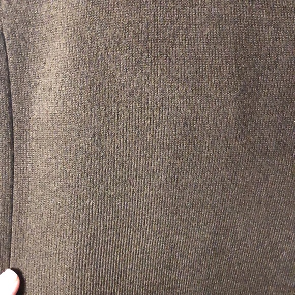Oscar de la renta 1/2 zip pull over large - Picture 2 of 6